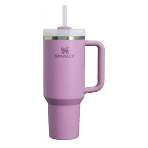 Stanley NWT/BOX 40 OZ INSULATED TUMBLER LILAC Bonus FREE STRAW TOPPER